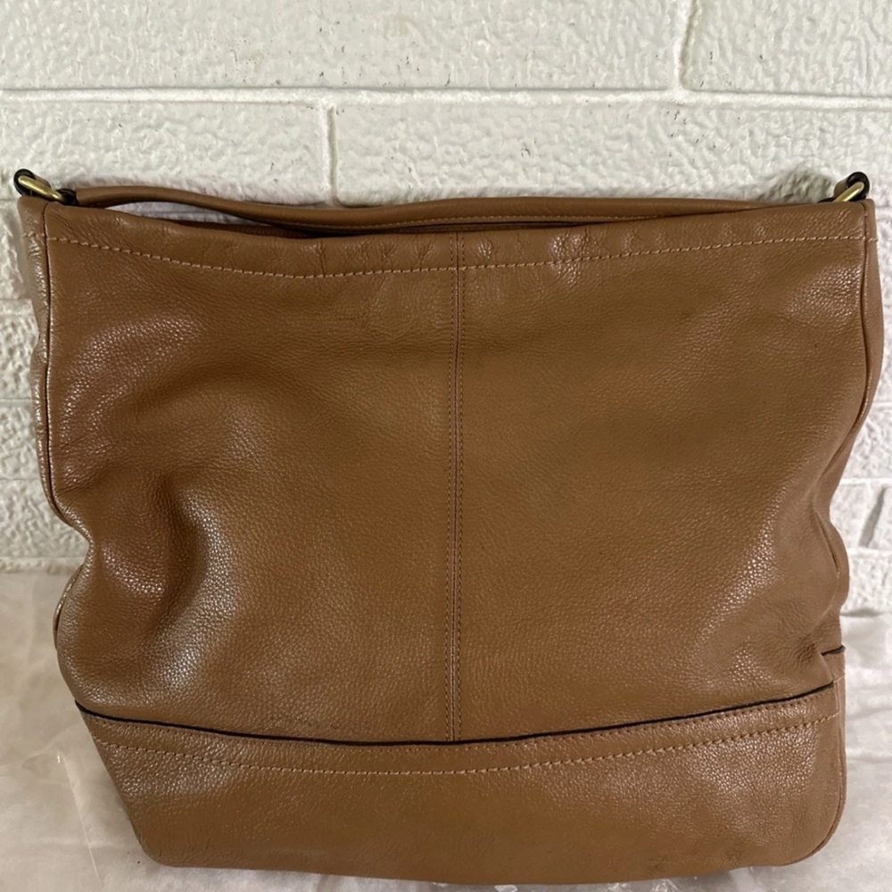 Coach Tan Leather Hobo Bag f23293 - Picture 8 of 11